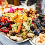 Street food variety